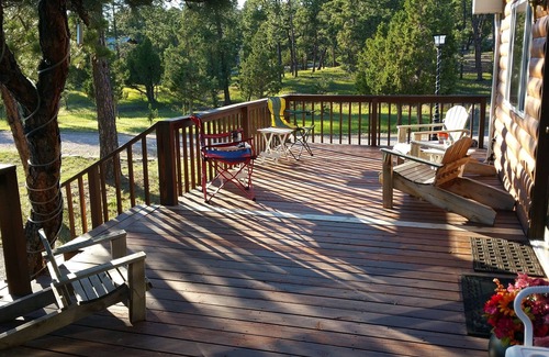 Moorcroft Cabin | Whispering Pines Cabin Secluded Get Away; Close Enough But Not Too Far