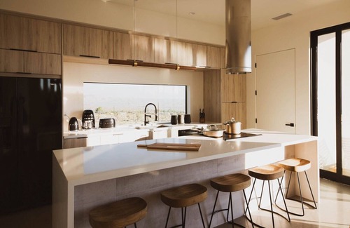 Joshua Tree House | White Casita by Fieldtrip - Modern w Pool + Spa