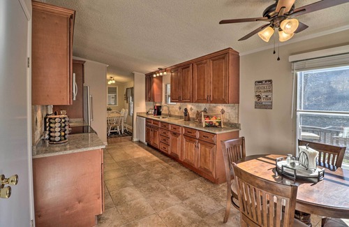 Cotter House | White River Fishing Escape w/Deck & Patio!