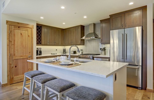 Town Centre Condo | White Spruce 209 | Palatial Condo + Hot Tub Access