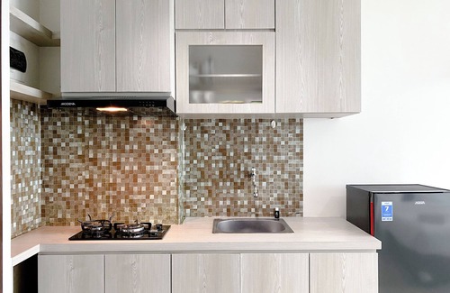 South Tambun Apartment | White Toned Studio At Lrt City Bekasi Apartment