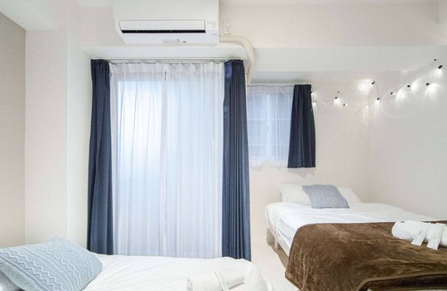 Shinsekai Apartment | Whole Floor / 3 Rooms / new Building Near Namba