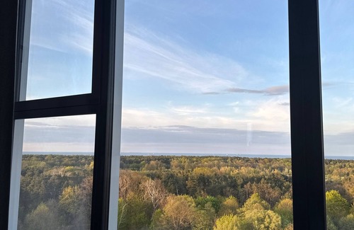 Przymorze Apartment | Widok - Klima/Netflix/WiFi - Sauna - Parking Morze