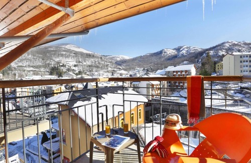 Ax-les-Thermes Apartment | Wifi, 50m from resort center, fitness, swimming pool, sauna, parking, ski locker, 28m²