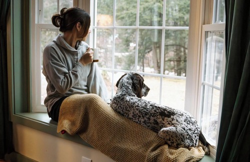 Grafton Cabin | WildeWoods Cabin - pet-friendly, yard + gardens, gas fireplace + outdoor firepit