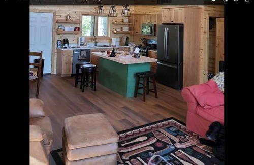 Markville House | Wisconsin Lakehome in the Pine Trees with sand beach