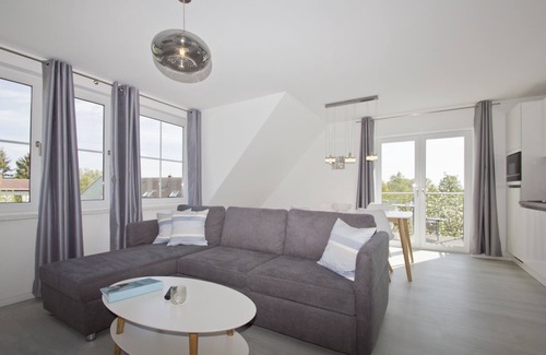 Gross Zicker Apartment | With sea view, use of swimming pool and sauna - Haus Inselblick FeWo MEERrauschen