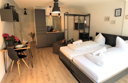 Neutor Apartment | Wohnung 0.5 Sunrise, Münster-city