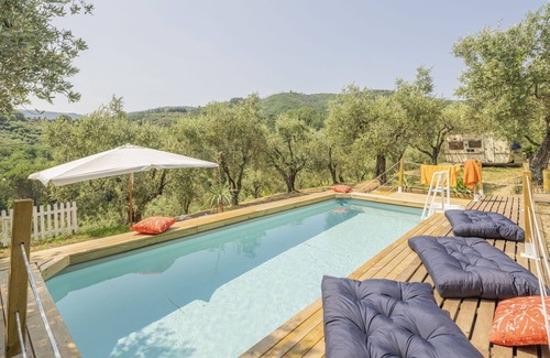 Giugnano Villa | Wonderful private villa with private pool, A/C, WIFI, TV, pets allowed and panoramic view