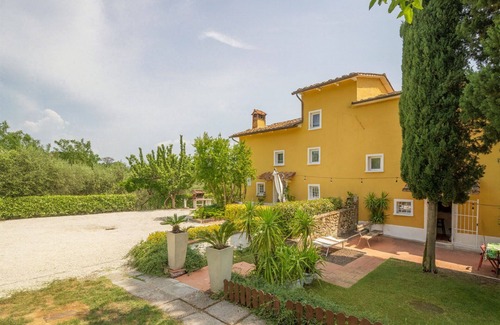 Giugnano Villa | Wonderful private villa with private pool, A/C, WIFI, TV, pets allowed and panoramic view