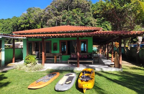 Cumuruxatiba House | Wonderful face on the sand in Cumuruxatiba, Rio do Peixe Pequeno.
