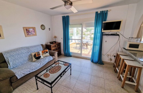 La Parata Apartment | Wonderful one bed apartment with pool & stunning sea views in Mojacar Playa!