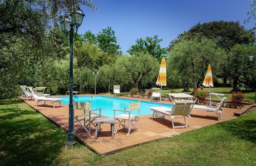 Capannori Villa | Wonderful private villa with WIFI, A/C, private pool, TV, patio and panoramic view, close to Lucca