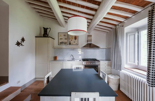 Greve in Chianti Villa | Wonderful private villa with A/C, WIFI, private pool, TV, veranda, panoramic view and parking