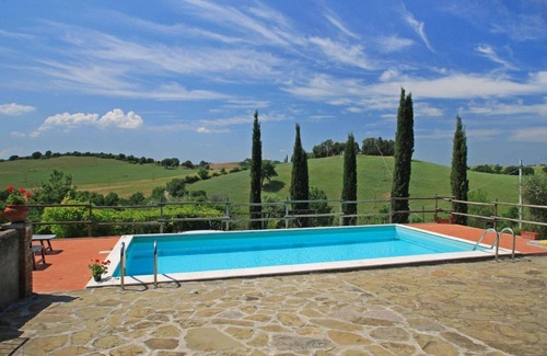 Campagnatico Villa | Wonderful private villa for 12 people with WIFI, A/C, private pool, TV, patio and panoramic view