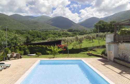 Casperia Villa | Wonderful private villa for 6 people with private pool, WIFI, TV, terrace and pets allowed