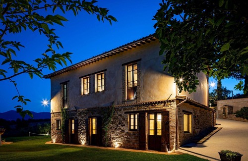 Castel Ritaldi Villa | Wonderful private villa with A/C, WIFI, private pool, TV, patio and panoramic view, close to Spo.