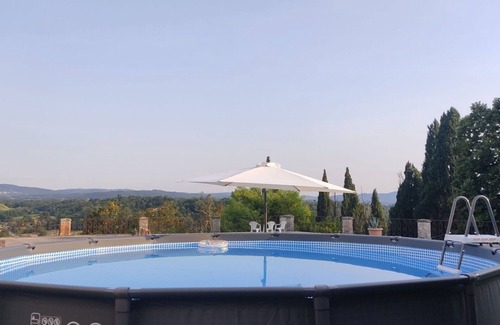 Cicogna Villa | Wonderful private villa for 10 guests with WIFI, private pool, TV, patio, panoramic view and par.