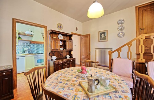 Bucine Villa | Wonderful private villa for 8 people with WIFI, private pool, TV, balcony and panoramic view