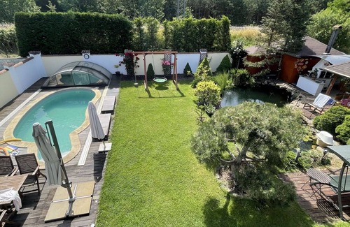 Kolin 2 House | Wonderful villa for 4 people with private pool, hot tub, WIFI, TV, patio, pets allowed and park.