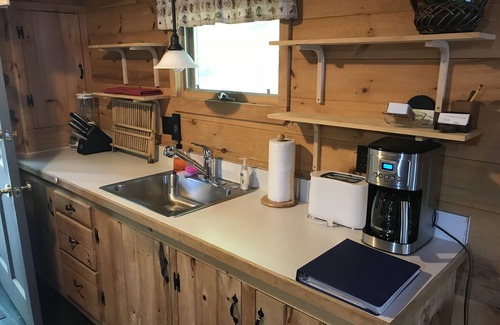 Bridgton Cottage | Wooded Highland Lake Waterfront Cabin - Great Beach and Dock