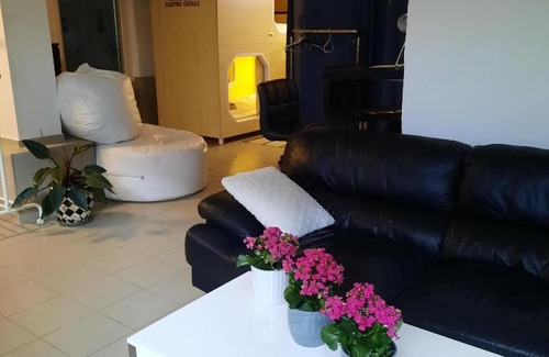 Odense Hotel | Wooden box with sleeping amenities Vindegade 53E
