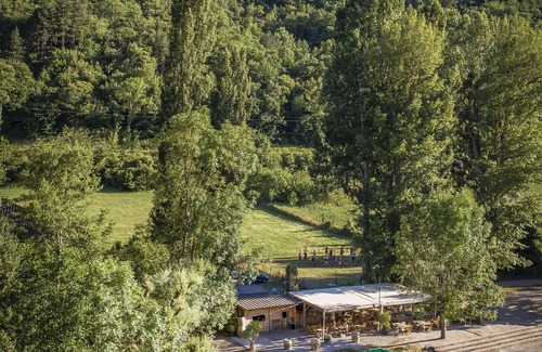 Saint-Rome-de-Tarn Ski Chalet | Wooden chalet on the banks of the Tarn, quiet, natural and family-friendly