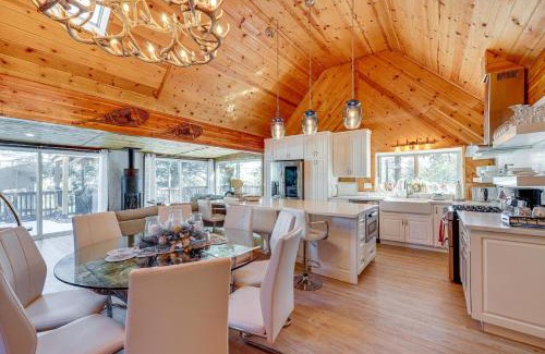 Wrightwood House | Wraparound Deck and Grill Wrightwood Cabin Near PCT