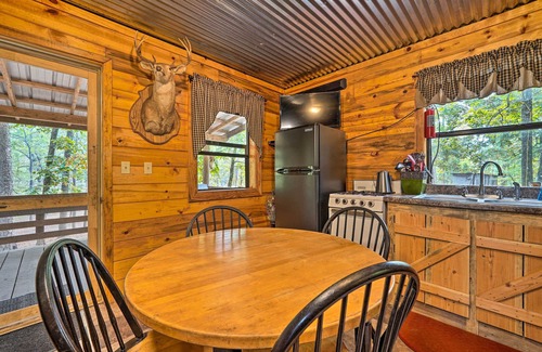 Golden Cottage | Wright City Cabin w/Fire Pit + Forest Views!