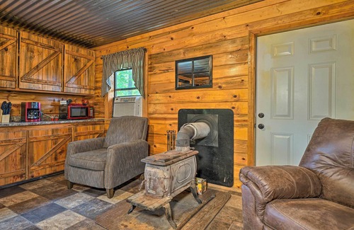 Golden Cottage | Wright City Cabin w/Fire Pit + Forest Views!