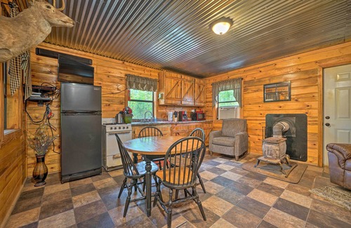 Golden Cottage | Wright City Cabin w/Fire Pit + Forest Views!