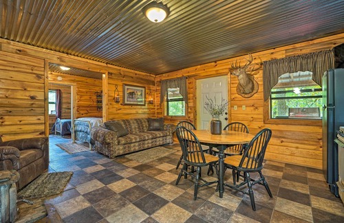 Golden Cottage | Wright City Cabin w/Fire Pit + Forest Views!