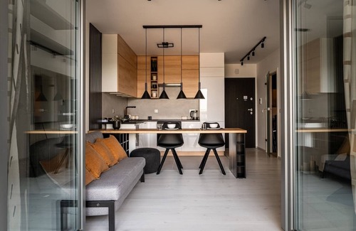 Srodmiescie Apartment | Wrocław Studio - Balcony, Fitness, Kayak - by Rentujemy