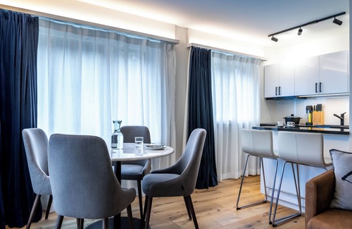 Engelberg Apartment | Wunderstay Alpine 303 New Studio with Lake & Mountain View