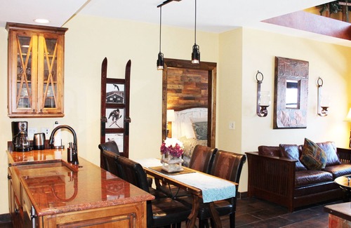 Copper Mountain Condo | X-Large Balcony View of Half Pipe and Mountain! Steps from American Eagle Lift!
