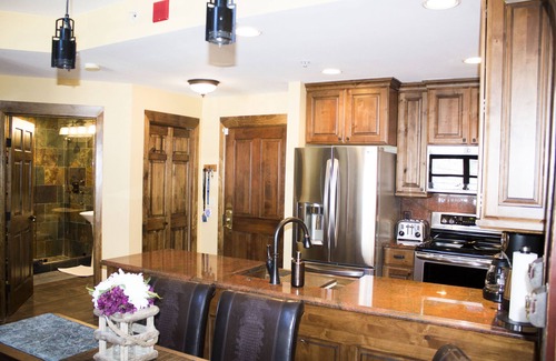 Copper Mountain Condo | X-Large Balcony View of Half Pipe and Mountain! Steps from American Eagle Lift!