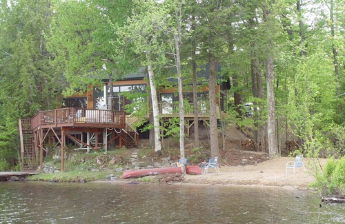 Town of Hermon House | Year round beach house on Trout Lake in the NW Adirondacks