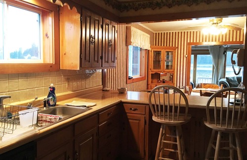West Danville House | Year round cottage on Joe's Pond and the LVRT bike path in VT Northeast Kingdom
