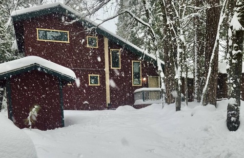 North Wawona Cabin | Yosemite Riverside Retreat - Gorgeous Views! Wood burning Stove!