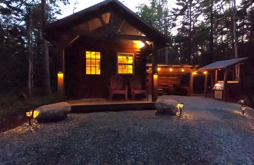 Gouldsboro Cabin | You will love this brand new private and cozy cabin in a great location!