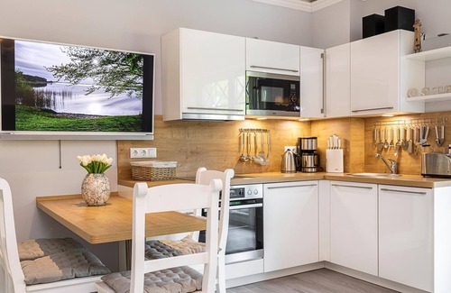 Zingst Apartment | Your 5-star apartment in the Villa Strandblick with 2 bedrooms offers space
