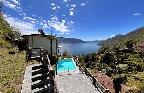Piancassone House | Your dream vacation above Lake Maggiore: panoramic views & private pool!