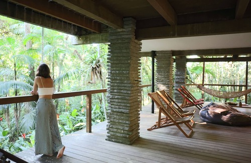 Prumirim House | Zen house in the Atlantic Forest, Promirim beach, pool, 3 suites, deck, gourmet