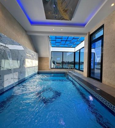 شاليه المالديف لافونتين دره العروس شاطى رملي مع مسبح خاص البرادايس للعائلات