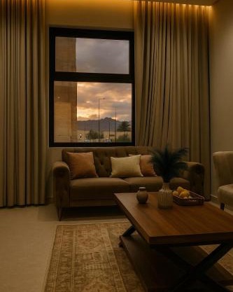 شقه غرفتين وصاله بشرفه