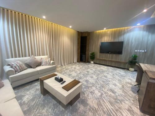 غرفة وصالة سوبر فندقية فاخرة