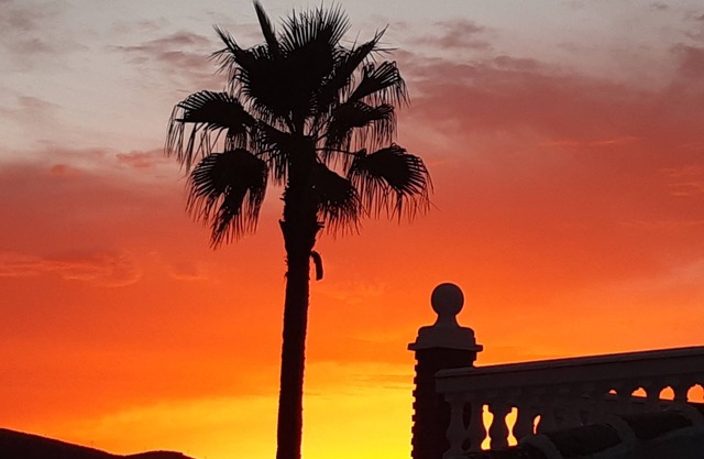 1 bedroom self catering rental apartment with a private roof terrace.