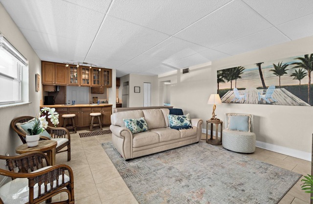 1 Min Walk to Beach | Beach Block Oasis | 2BR/1BA | Beachfront Bargain