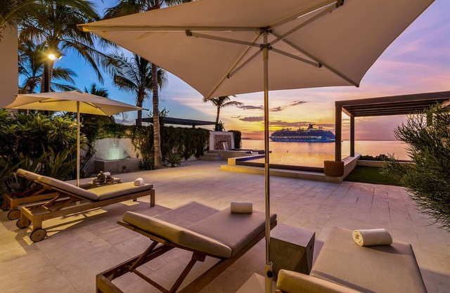 10% OFF Luxury Beachfront Villa with Private Pool, Chef, and Butler
