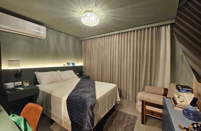 100 meters from Tambaú Beach! Modern flat with leisure facilities and sea view